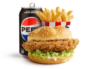 Original Crispy Burger Combo