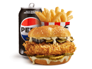 Pickle Burger Combo