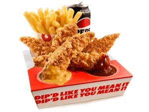 NEW 5 Original Tenders™ Dip'd Combo